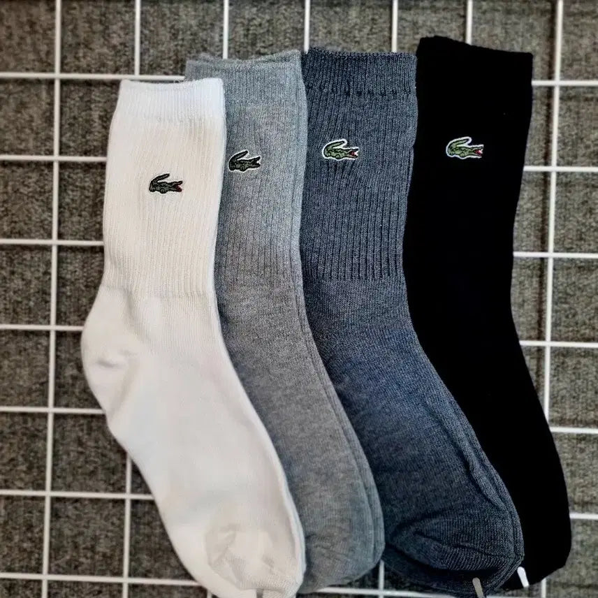 [BUNJANG] Women's Mid-Crew Socks (10 Pairs) / 여성용 니트 중목 양말 10켤레
