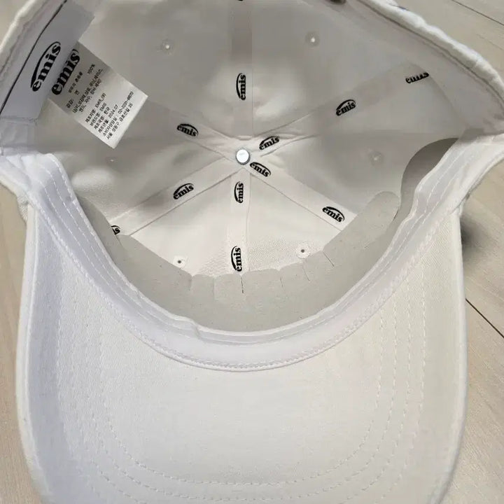 [BUNJANG] emis Ball Cap Hat White/Blue/Cream / emis 이미스 볼캡 모자 화이트/블루/크림색. 개당가격