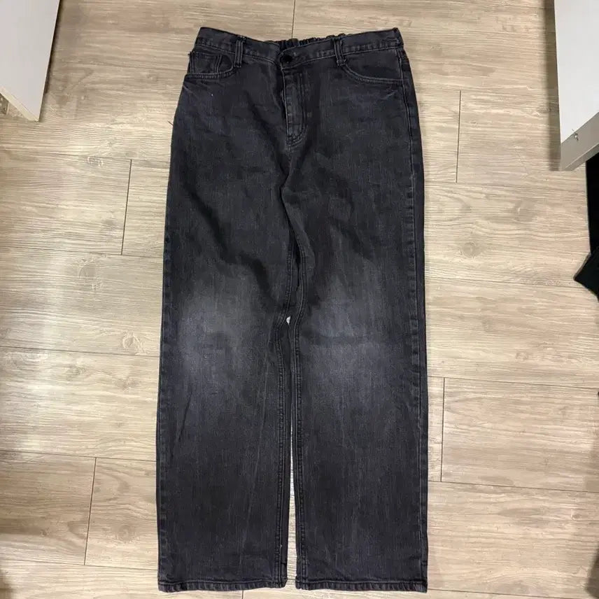 [BUNJANG] Charcoal Denim Pants / 차콜 데님 팬츠