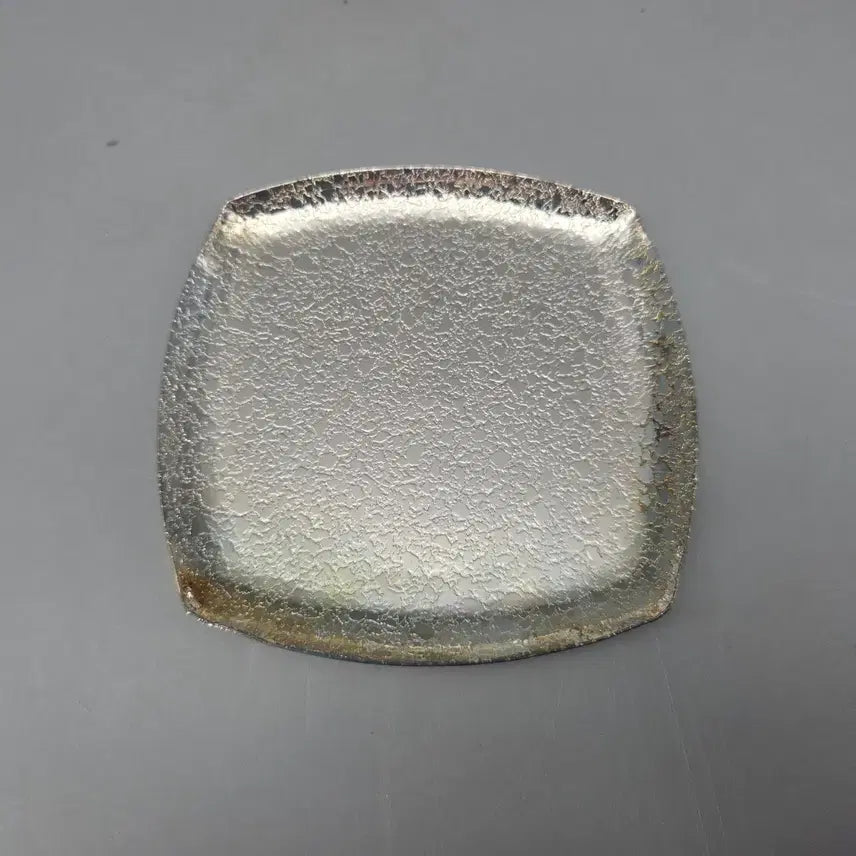 [BUNJANG] Silver Plated Tea Table Set / 미사용 은도금 차탁 접시 티스푼 5인셋