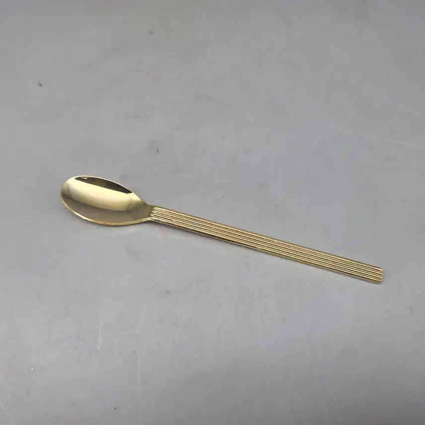 [BUNJANG] Silver Plated Tea Table Set / 미사용 은도금 차탁 접시 티스푼 5인셋