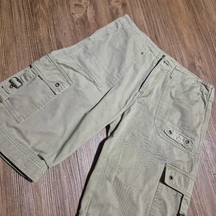 [BUNJANG] GEM Cargo Washed Denim Shorts / (28~29) GEM 카고 워싱데님 반바지 숏팬츠