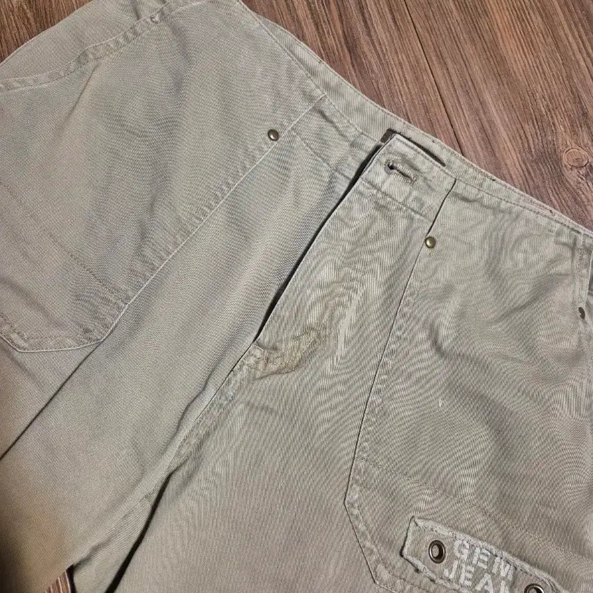 [BUNJANG] GEM Cargo Washed Denim Shorts / (28~29) GEM 카고 워싱데님 반바지 숏팬츠
