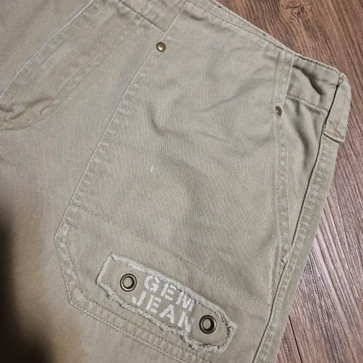 [BUNJANG] GEM Cargo Washed Denim Shorts / (28~29) GEM 카고 워싱데님 반바지 숏팬츠
