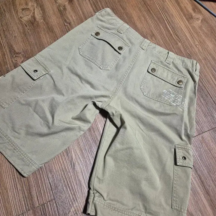 [BUNJANG] GEM Cargo Washed Denim Shorts / (28~29) GEM 카고 워싱데님 반바지 숏팬츠