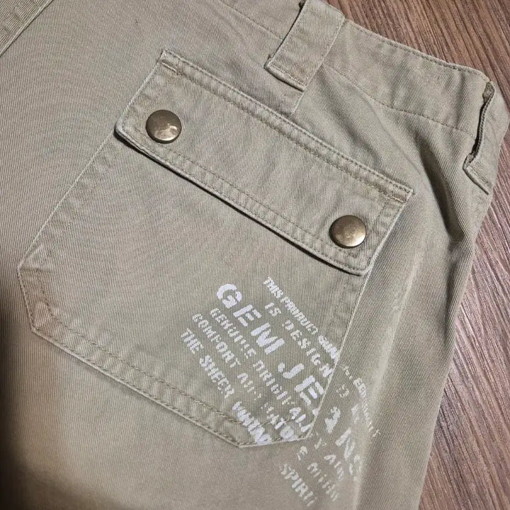 [BUNJANG] GEM Cargo Washed Denim Shorts / (28~29) GEM 카고 워싱데님 반바지 숏팬츠