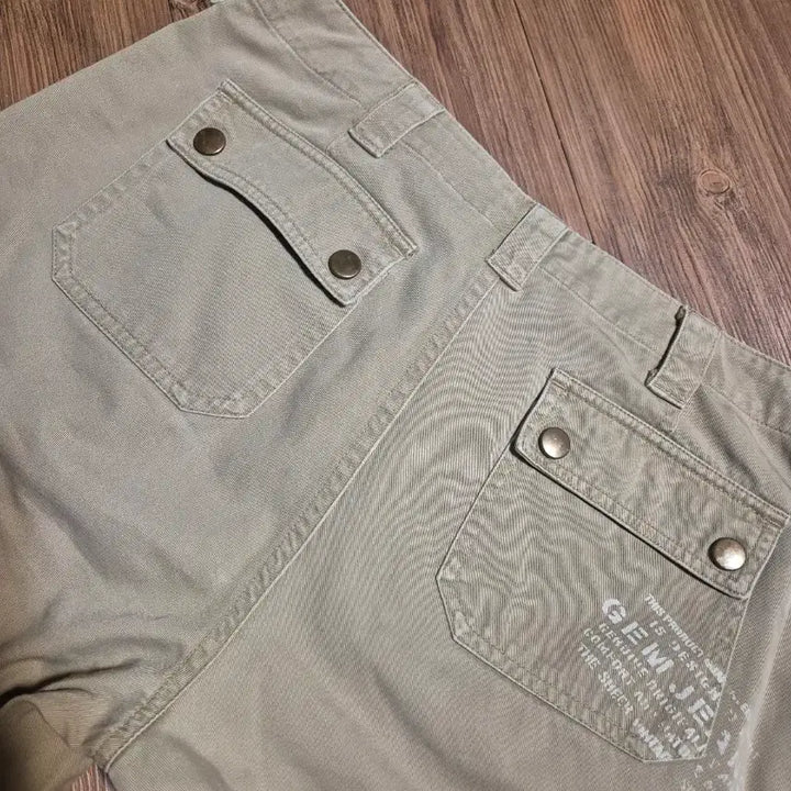 [BUNJANG] GEM Cargo Washed Denim Shorts / (28~29) GEM 카고 워싱데님 반바지 숏팬츠