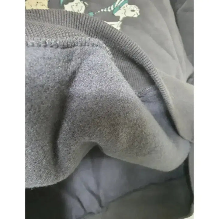 [BUNJANG] SNOOPY Charcoal Printed Hoodie / SNOOPY 스누피 프린팅 후드티 차콜