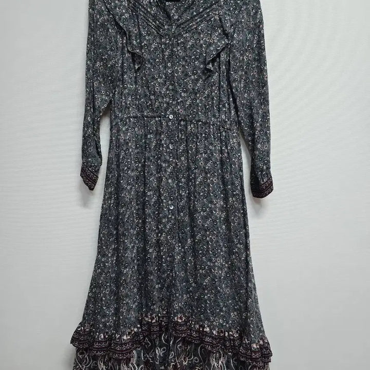 [BUNJANG] Thursday Island Floral Pattern Long Dress / thursdayisland 롱 원피스 플라워 패턴
