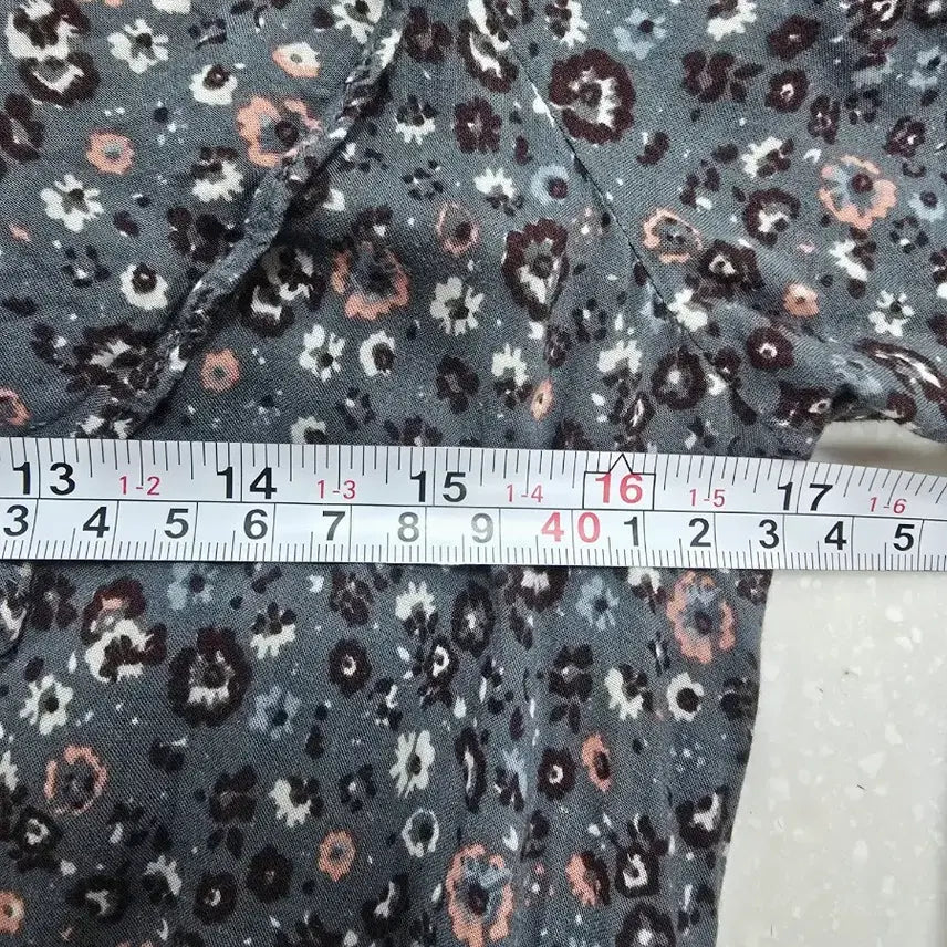 [BUNJANG] Thursday Island Floral Pattern Long Dress / thursdayisland 롱 원피스 플라워 패턴