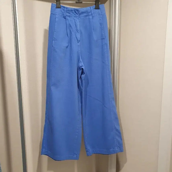 [BUNJANG] O!zocen Wide Pants Aqua / 한섬 오즈세컨 와이드 팬츠 아쿠아색상