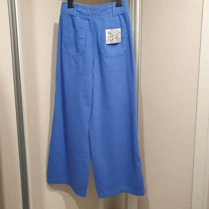 [BUNJANG] O!zocen Wide Pants Aqua / 한섬 오즈세컨 와이드 팬츠 아쿠아색상
