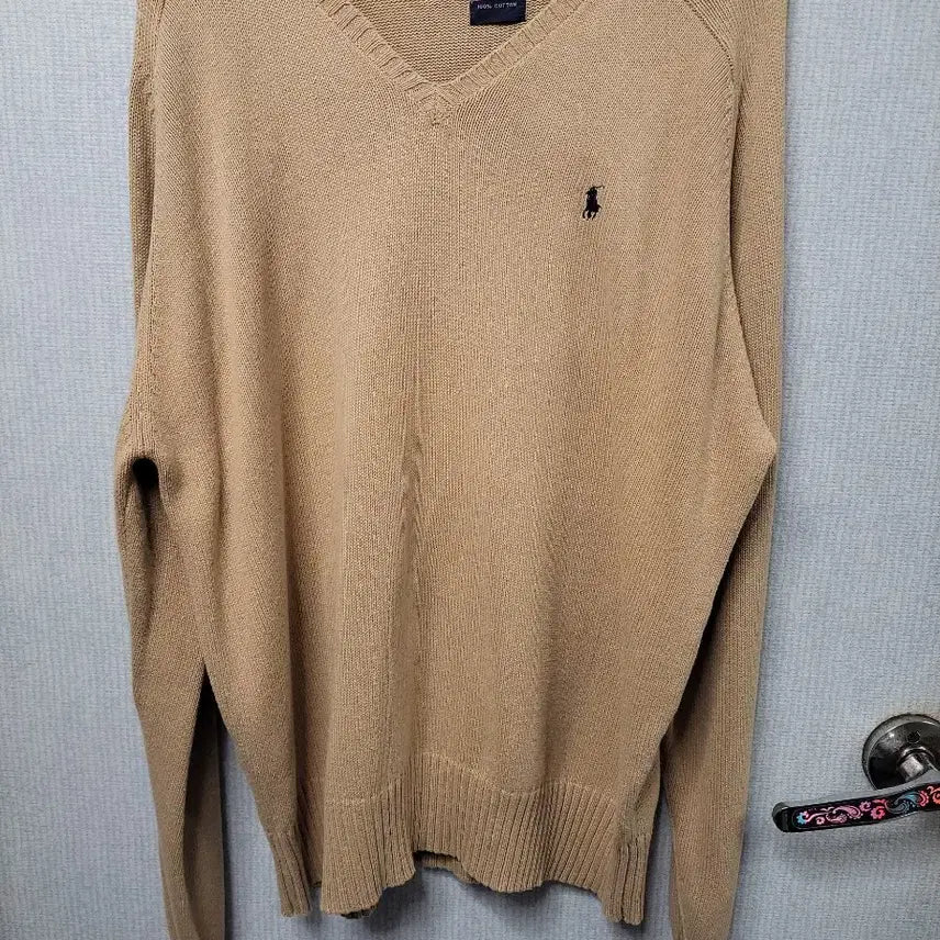 [BUNJANG] Polo Ralph Lauren Knitwear Bundle Set / 폴로 랄프로렌 하이넥 니트 캐멀 브이넥