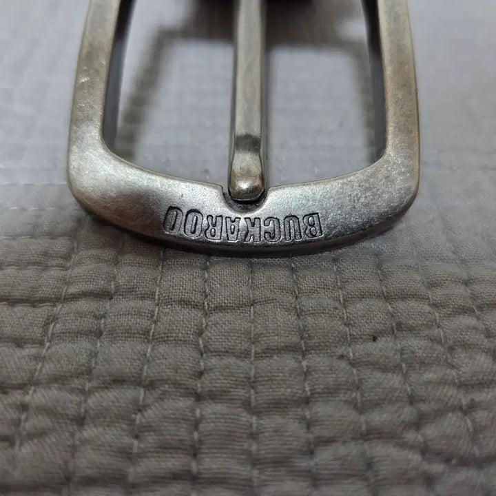 [BUNJANG] Buckaroo Classic Leather Belt / 버커루 각인 클래식 가죽 벨트