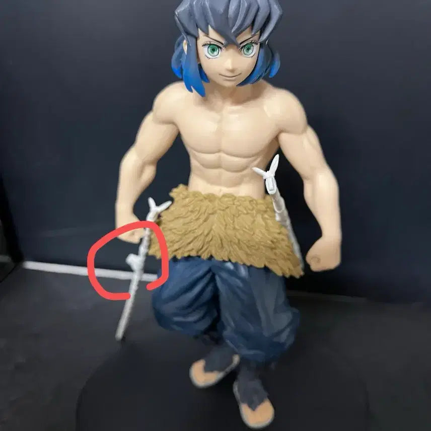[BUNJANG] Banpresto Inosuke Hashibira Figure / 개봉품)반프레스토 귀멸의 칼날 이노스케 피규어