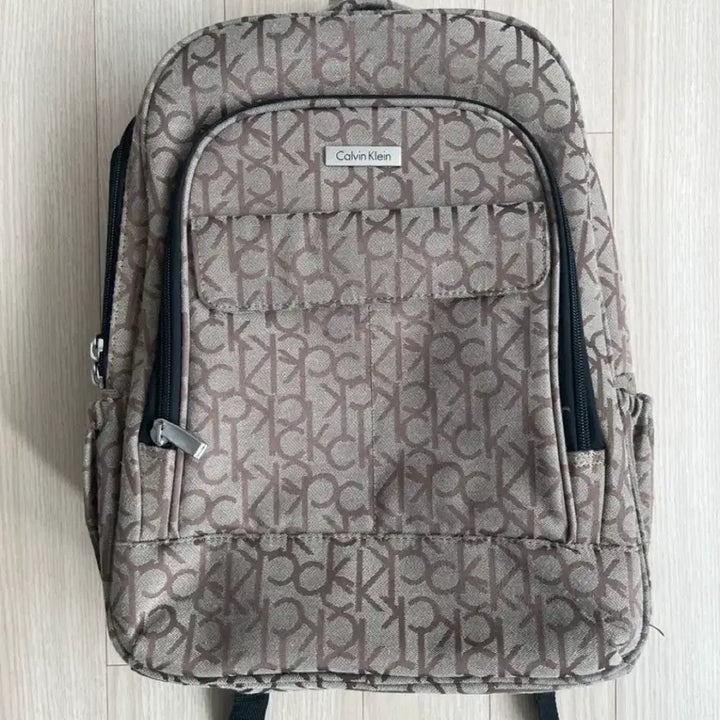 [BUNJANG] Calvin Klein CK Logo Backpack / 캘빈클라인 CK 로고 백팩 가방