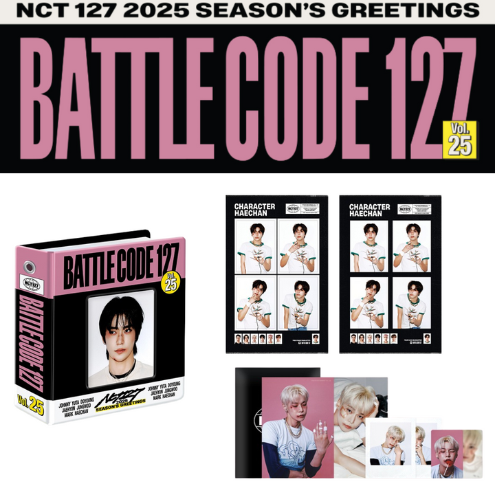 **[Pre-Order] NCT 127-  2025 SEASON'S GREETINGS [4CUT PHOTO SET,PHOTO PACK,MINI COLLECT BOOK]