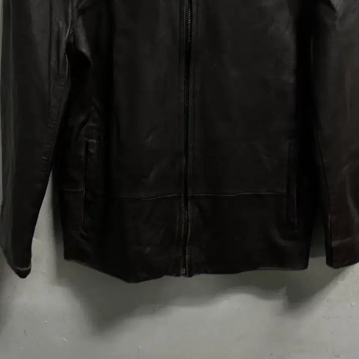 [BUNJANG] MIK Old School Leather Jacket / 95 MIK 올드스쿨 레더 양가죽 자켓 정품