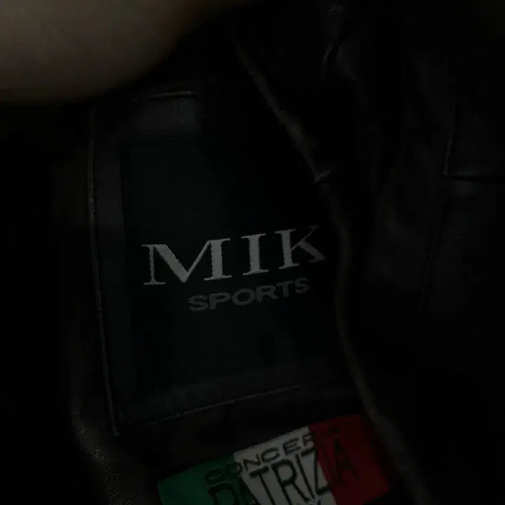 [BUNJANG] MIK Old School Leather Jacket / 95 MIK 올드스쿨 레더 양가죽 자켓 정품