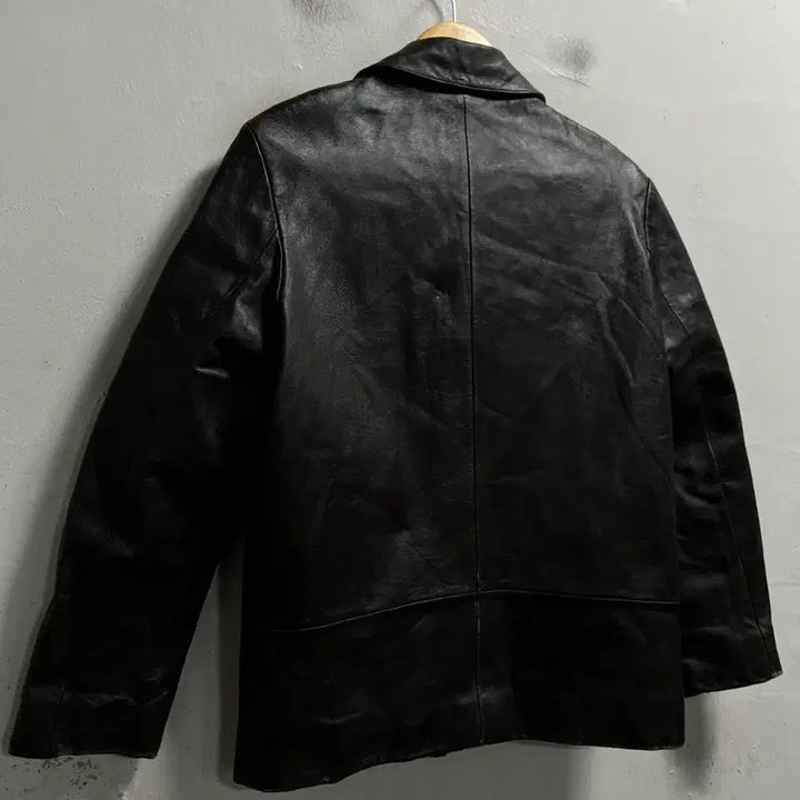 [BUNJANG] MIK Old School Leather Jacket / 95 MIK 올드스쿨 레더 양가죽 자켓 정품