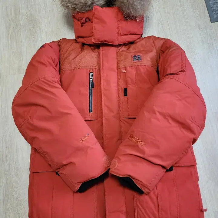 [BUNJANG] Kolon Antarctica Brick Down Jacket (Size 110) / 코오롱 대장패딩 안타티카 브릭색상 택사이즈 110 신품급