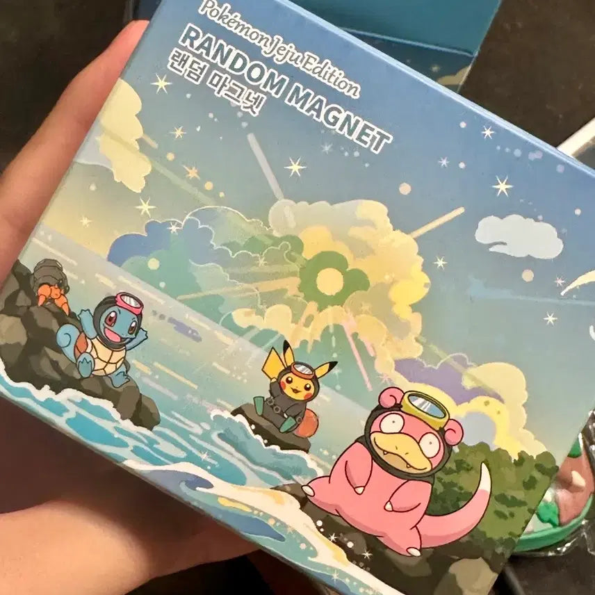 [BUNJANG] Pokemon Jeju Edition Magnet Set / 포켓몬스터 제주 에디션 랜덤 마그넷 (나몰빼미, 메타몽, 하르방 피카츄)