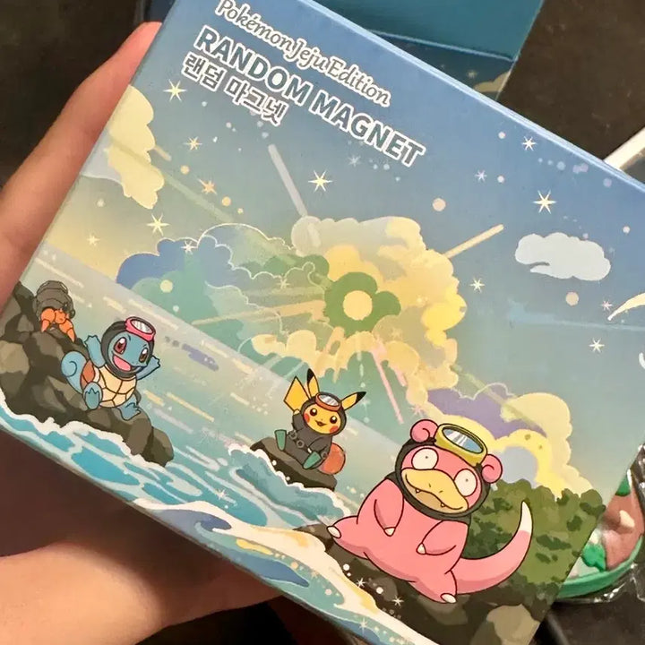 [BUNJANG] Pokemon Jeju Edition Magnet Set / 포켓몬스터 제주 에디션 랜덤 마그넷 (나몰빼미, 메타몽, 하르방 피카츄)