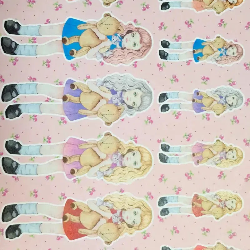 [SOLD OUT] 다꾸용품) 해밀 인형놀이 랩핑지 B세트