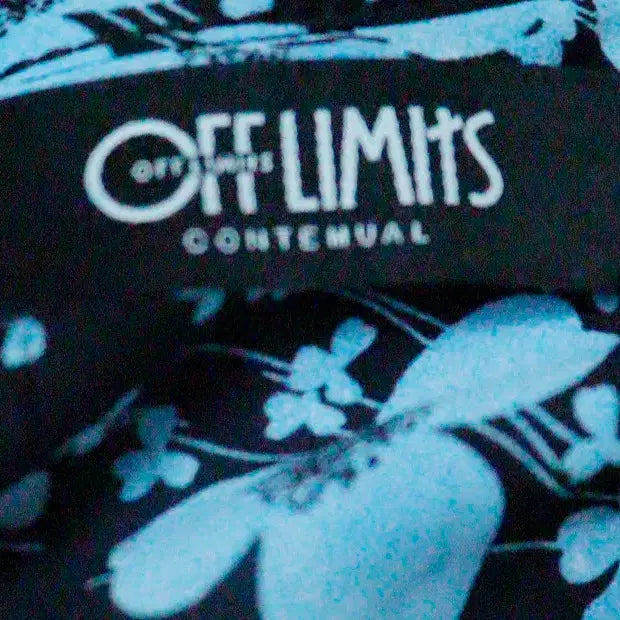 [BUNJANG] OFF LIMITS Blue Floral Long Dress / OFF LIMITS 블루 플로랄 롱원피스 F 프리 쉬폰원피스 하객룩