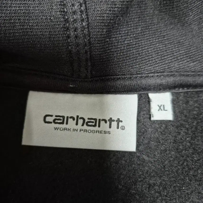 [BUNJANG] Carhartt WIP American Script Sweatshirt (Black, XL) / 칼하트 WIP 후드 아메리칸 스크립트 스웨트셔츠 (블랙, XL)