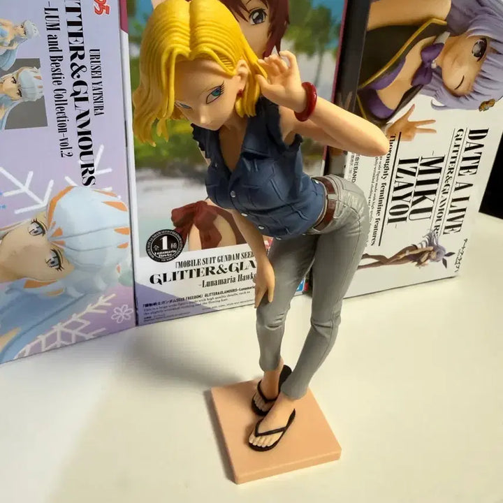 [BUNJANG] Dragon Ball Z Android 18 Glitter & Glamours Figure / (개봉,박스하자) 드래곤볼Z 18호 GLITTER&GLAMOURS 피규어