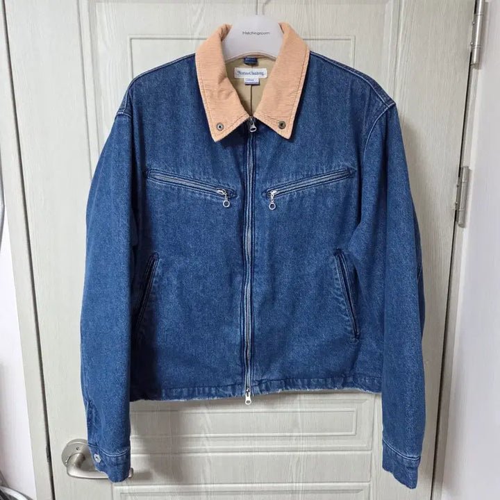 [BUNJANG] Namer Clothing Denim Work Blouson Jacket L / 네이머클로딩 데님 워크 자켓 블루종 L