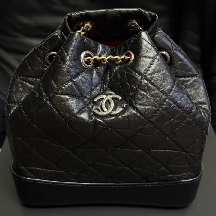 [BUNJANG] Gabrielle Small Backpack Black / 샤넬 가브리엘 스몰 백팩 블랙