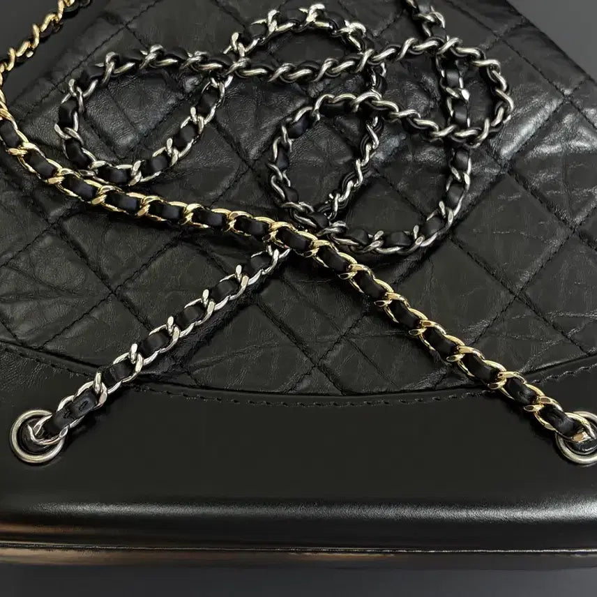 [BUNJANG] Gabrielle Small Backpack Black / 샤넬 가브리엘 스몰 백팩 블랙