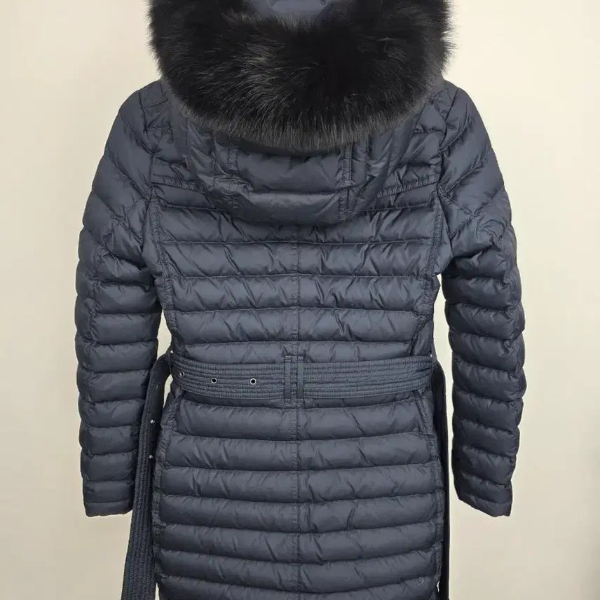 [BUNJANG] Burberry Brit Women's Fox Fur Trimmed Padded Jacket / 정품] 버버리 브릿 여성 폭스퍼 패딩 XS/ 상태 아주 좋음