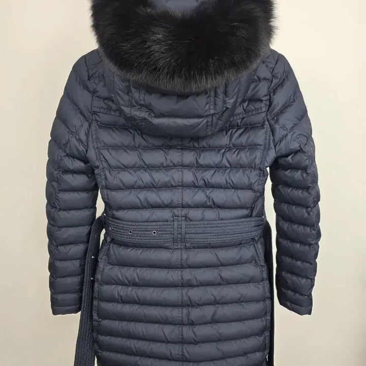 [BUNJANG] Burberry Brit Women's Fox Fur Trimmed Padded Jacket / 정품] 버버리 브릿 여성 폭스퍼 패딩 XS/ 상태 아주 좋음