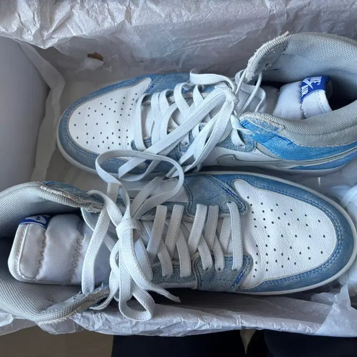 [BUNJANG] Nike Jordan 1 High Hyper Royal Sneakers / [285] 조던1하이 하이퍼로얄