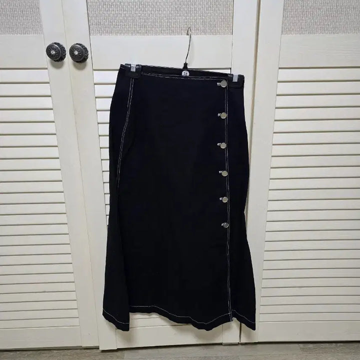 [BUNJANG] Puff Sleeve Jacket and Black Skirt Set / 퍼프소매 자켓과 블랙 스커트 세트