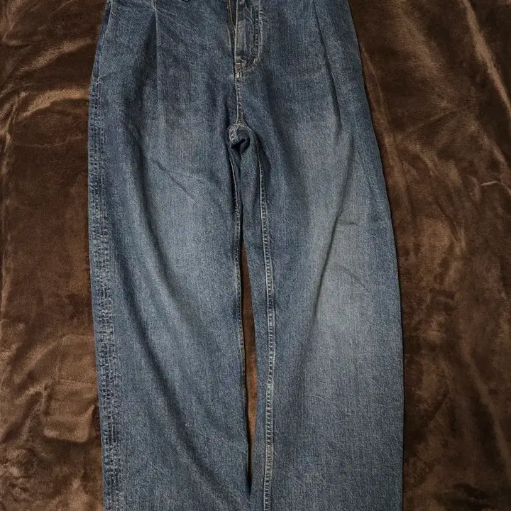 [BUNJANG] Vellie VINCENT Loose Fit Denim Pants / 벨리에 VINCENT 루즈핏 데님 팬츠 중청