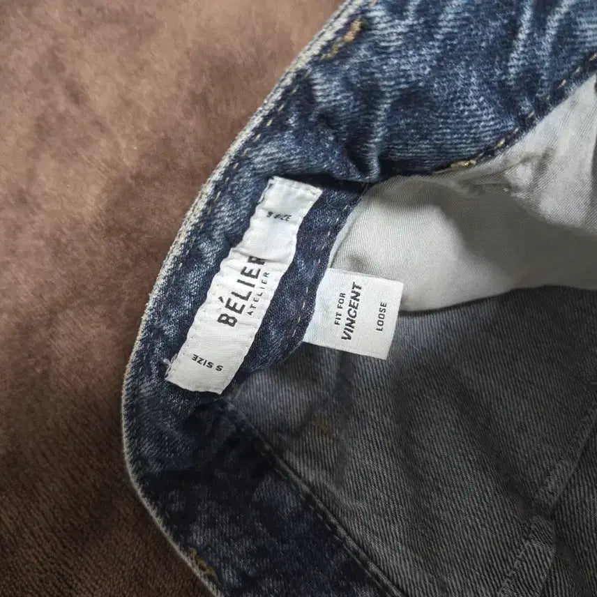 [BUNJANG] Vellie VINCENT Loose Fit Denim Pants / 벨리에 VINCENT 루즈핏 데님 팬츠 중청