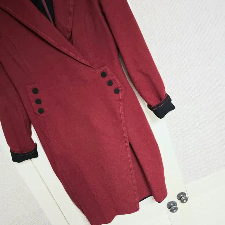 [BUNJANG] Zigot Red Midi Dress / 지고트 레드 정장원피스