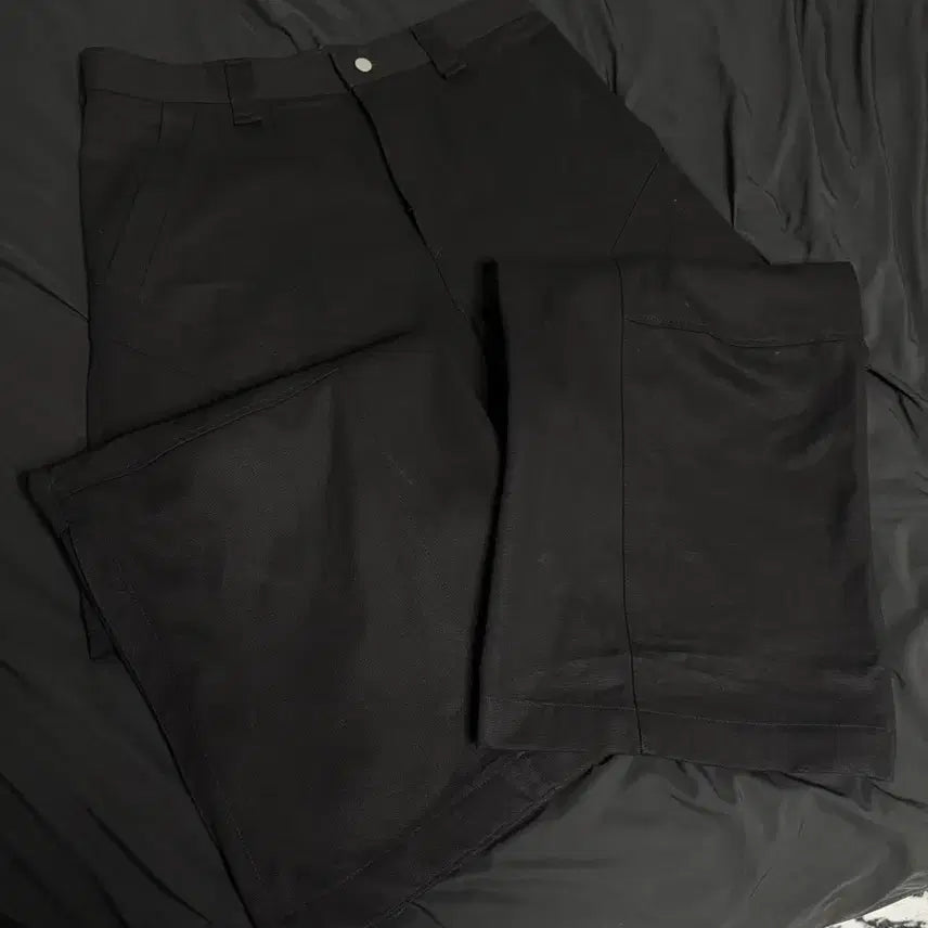 [BUNJANG] Nonnode Segment Pants Black Size 3 / 논노드 세그먼트 팬츠 블랙 3사이즈