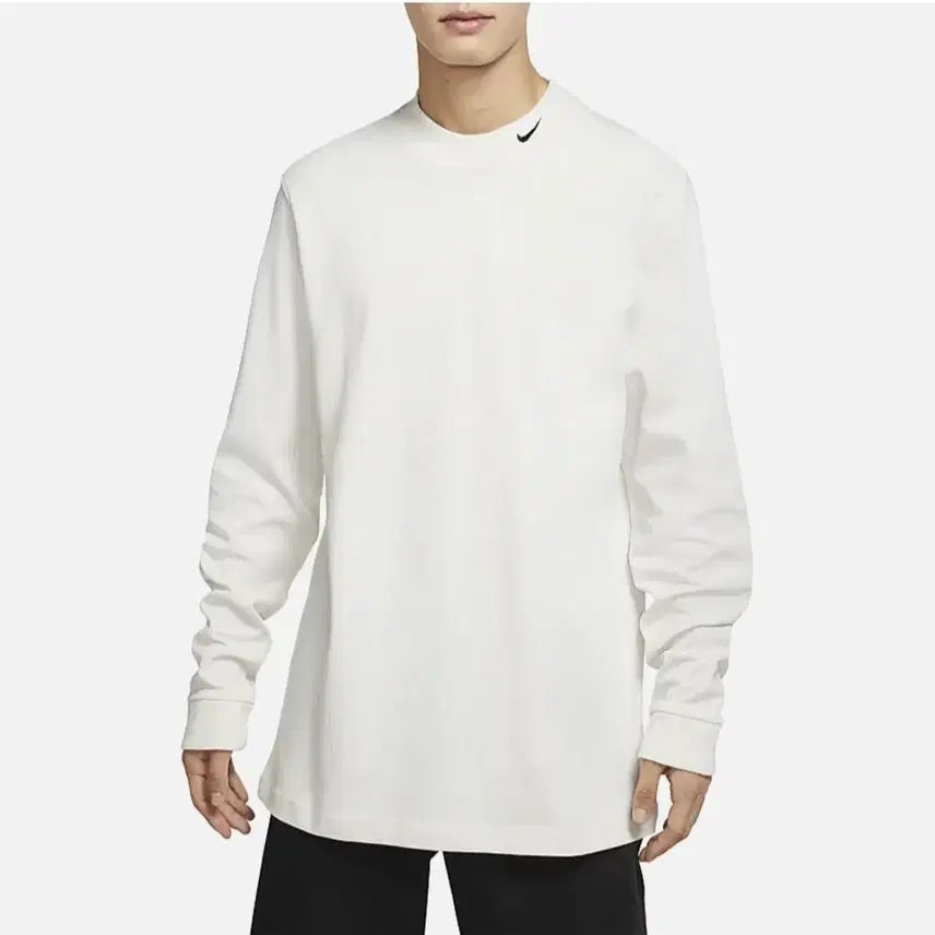 [BUNJANG] Nike Mock Neck Long Sleeve T-Shirt / 나이키 모크넥 긴팔 티셔츠