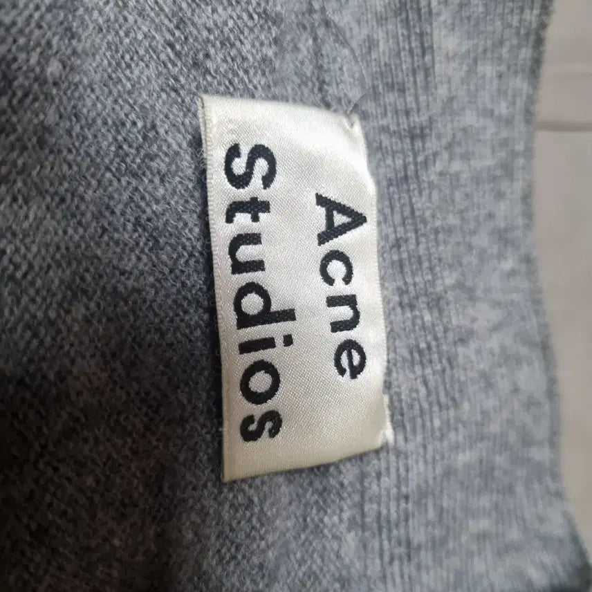 [BUNJANG] Acne Studios Decher Wool Cardigan Grey M / 아크네 스튜디오 데셔 울 가디건 그레이 m