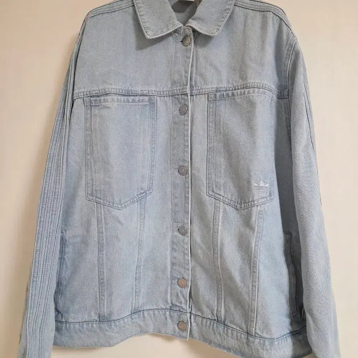 [BUNJANG] Adidas Originals Denim Tracker Jacket / 아디다스 오리지널스 데님 트래커 자켓