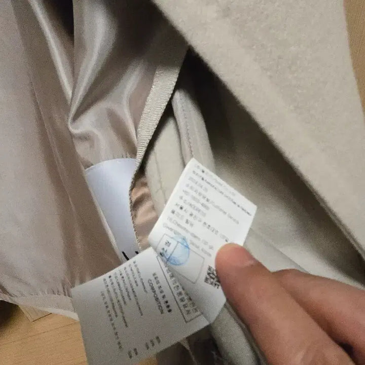 [BUNJANG] Solid Homme Cashmere Handmade Hooded Blouson Jacket / (48)새상품 솔리드옴므 캐시미어 핸드메이드 후드 크롭 블루종 자켓