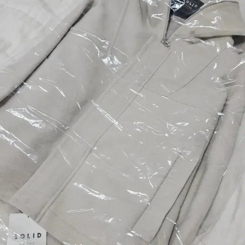 [BUNJANG] Solid Homme Cashmere Handmade Hooded Blouson Jacket / (48)새상품 솔리드옴므 캐시미어 핸드메이드 후드 크롭 블루종 자켓