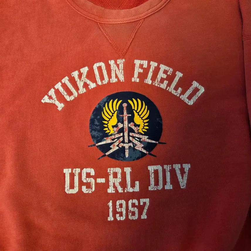 [BUNJANG] Polo Yukon Field Sweatshirt Red L / 폴로 유콘필드 맨투맨 레드 L