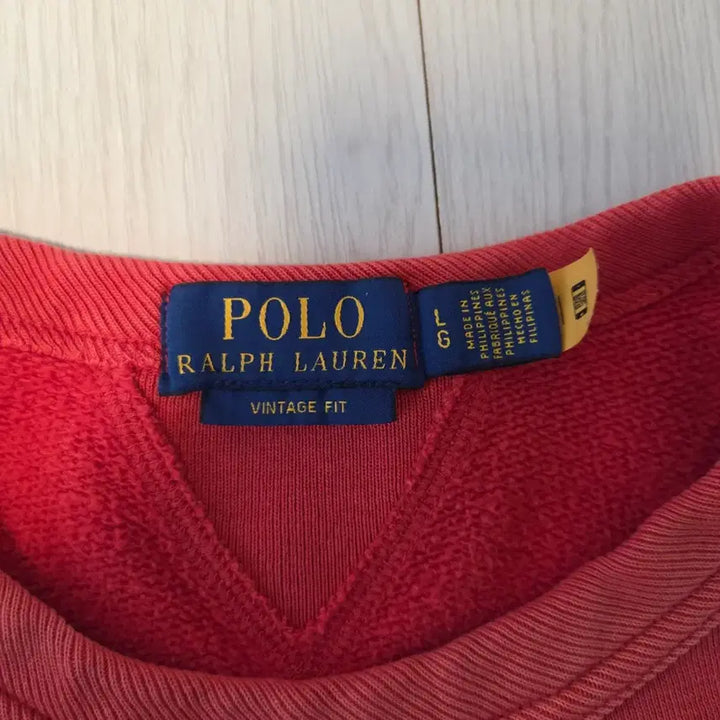 [BUNJANG] Polo Yukon Field Sweatshirt Red L / 폴로 유콘필드 맨투맨 레드 L