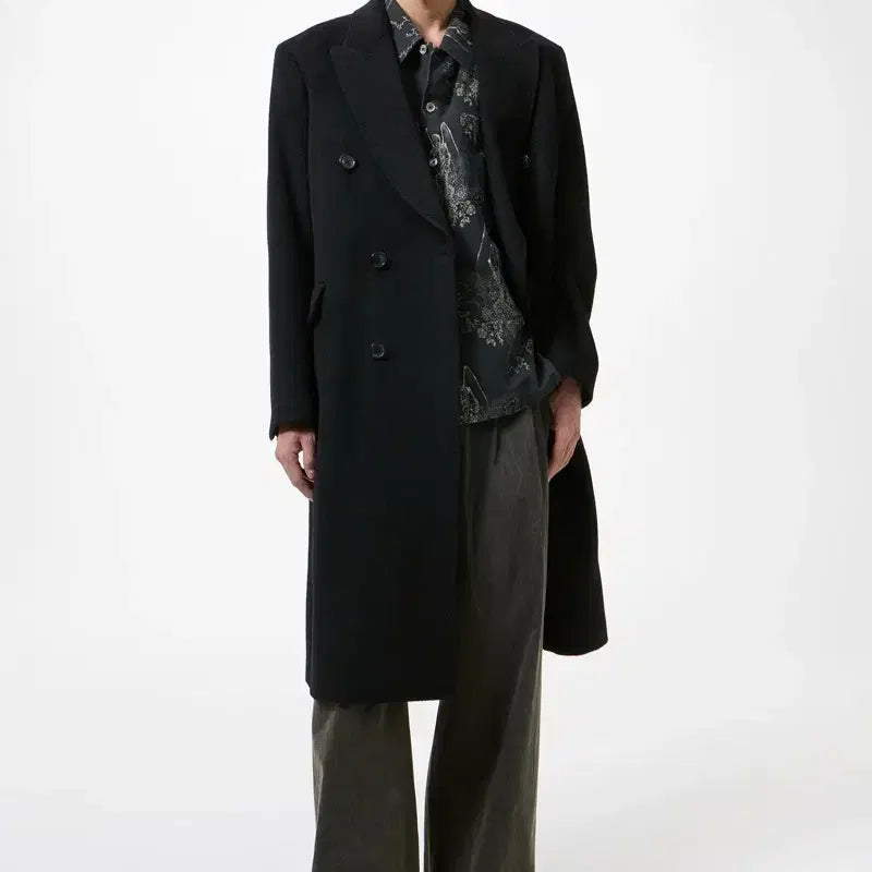 [BUNJANG] Our Legacy Whale Coat Black Hairy Wool Size 50 / 아워레가시 웨일 코트 블랙 헤어리 울 50사이즈